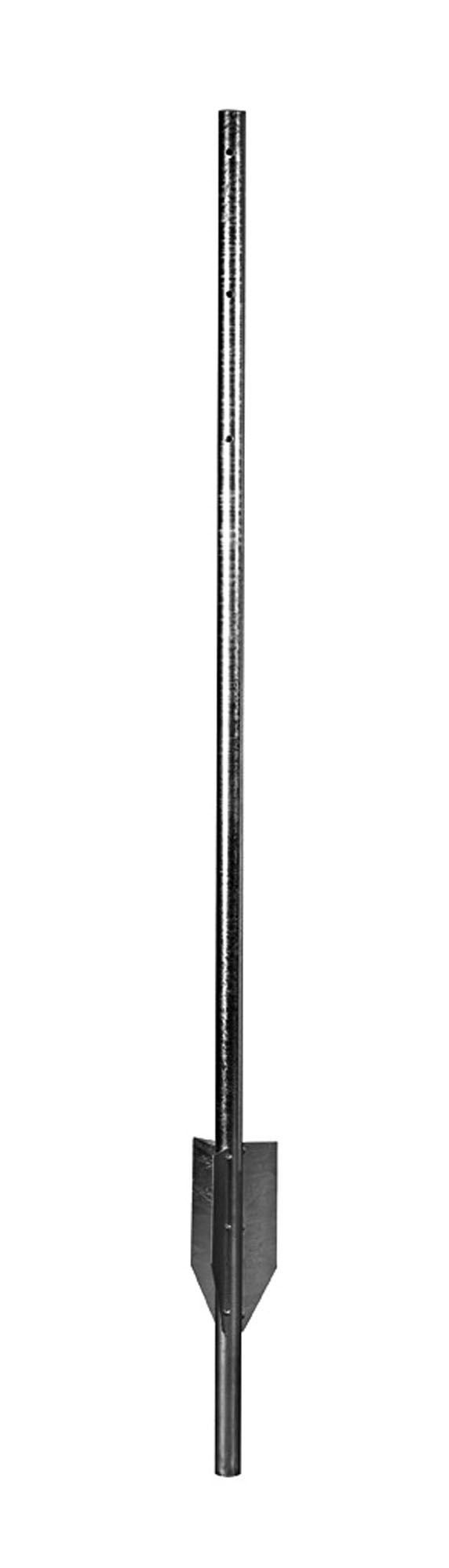 Round pipe pole