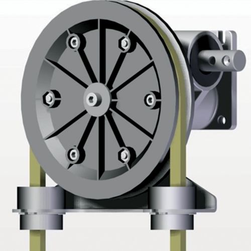 Lateral opening handle - Manual adapter with chain