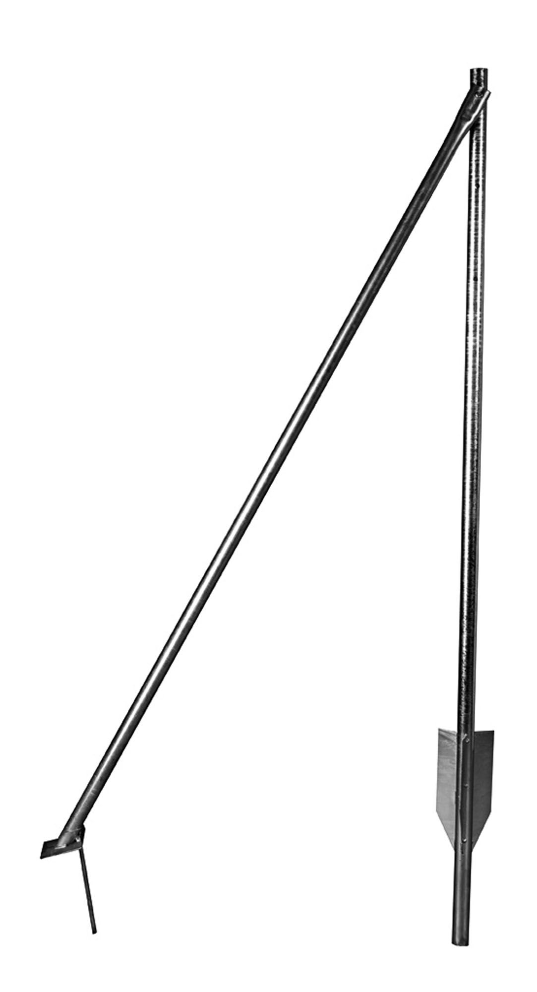 Contre poteau tube rond