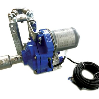 Glissière à rouleaux motorisée