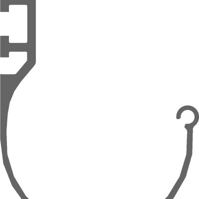 Profilo alluminio di tensionamento polietilene per ‘copri/scopri’