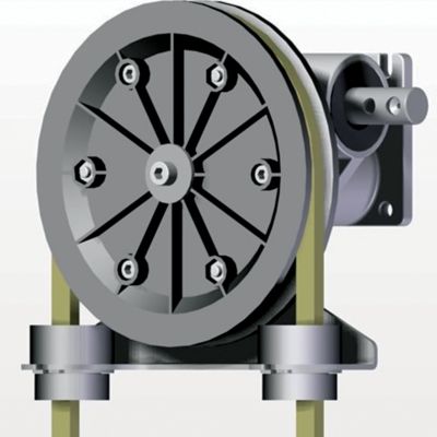 Maniglia apertura laterale - Riduttore manuale con catena